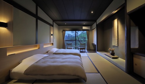 [Superior] Japanese Modern Twin Room, 37.4 sqm, Shared Bathroom