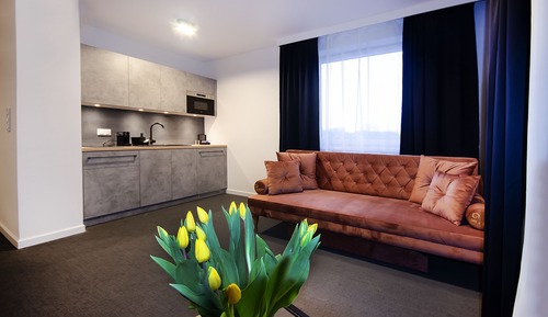 Business Apartment, Multiple Beds, City View