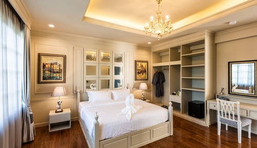 Luxury Double Room, 1 Bedroom, Ensuite, Pool View