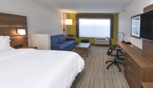 Suite, 1 King Bed with Sofa bed, Accessible Bathtub (Communications, Mobility)