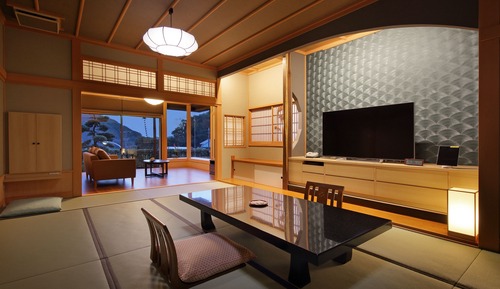 Japanese-Style Room with Hinoki and Shigarakiyaki-Bath - Suigyoku