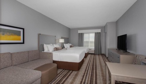 Suite, 2 Queen Beds, Hearing Accessible, Non Smoking (Kitchenette)