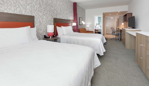 Studio, 2 Queen Beds, Accessible (Roll-In Shower)