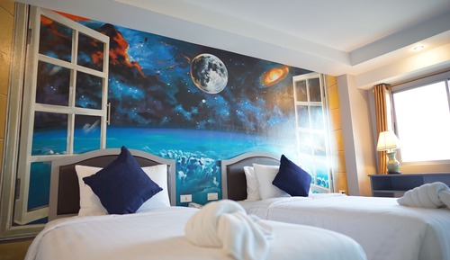 Deluxe Twin Room, 2 Twin Beds, Non Smoking