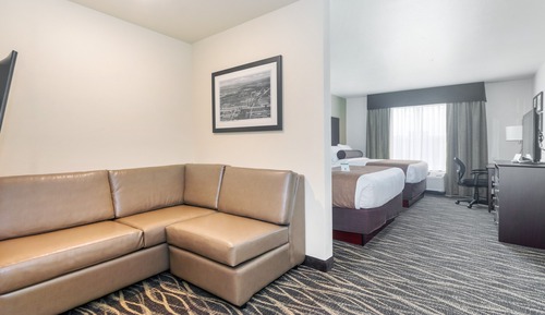 Studio, 2 Queen Beds with Sofa Bed, Non Smoking