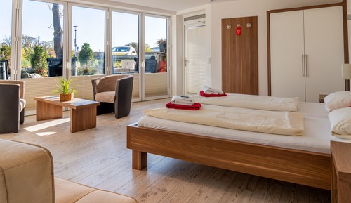 Double Room, Terrace, Harbor View (Nr. 13)