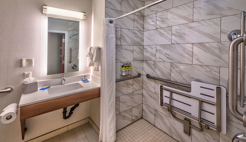 Standard Room, 2 Queen Beds, Mobility Accessible (Roll-In Shower)