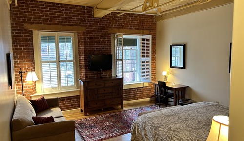 Room, Multiple Beds, River View