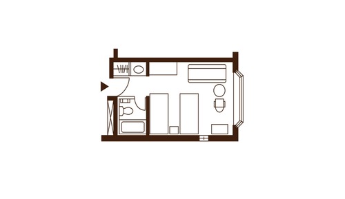 Twin Room Mt.Asama view, Non Smoking