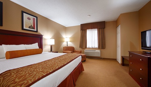 Standard Room, 1 King Bed, Accessible, Refrigerator & Microwave