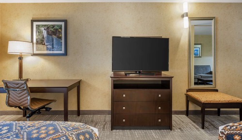 Suite, 2 Queen Beds, Non Smoking, Refrigerator & Microwave