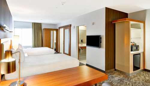 Studio, Multiple Beds (Mobility/Hearing Access, Roll-In Shwr)