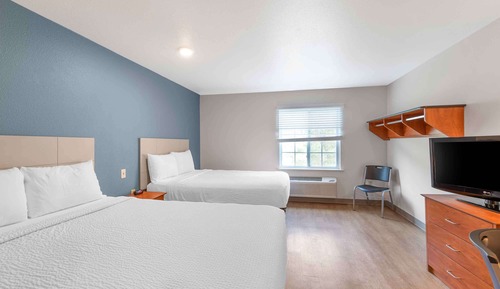 Standard Studio, 2 Double Beds, Non Smoking, Refrigerator & Microwave