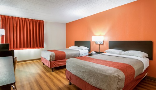 Deluxe Room, 2 Double Beds, Non Smoking, Refrigerator & Microwave