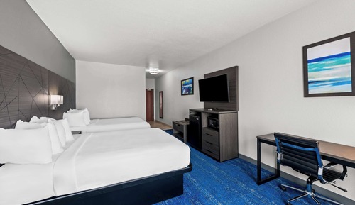 Standard Room, 2 Queen Beds, Accessible, Refrigerator & Microwave