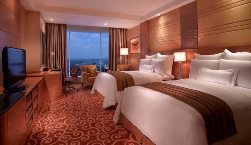 Deluxe Room, 2 Twin Beds, City View