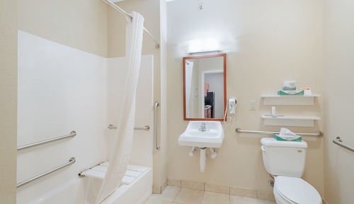 Studio Suite, 1 Queen Bed, Accessible Bathtub (Communications)