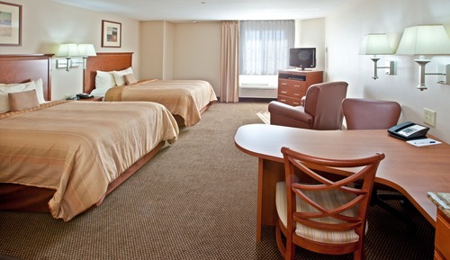 Studio Suite, 2 Queen Beds, Accessible (Mobility, Roll-In Shower)