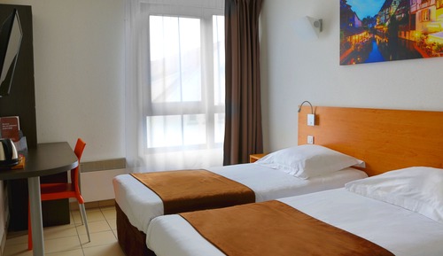 Studio, 2 Twin Beds