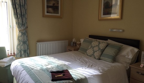 Standard Double Room Single Use (partially open bathroom)