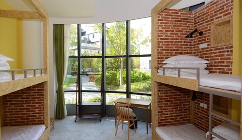 Bed in 4-bed or 6-bed Female Dormitory Room