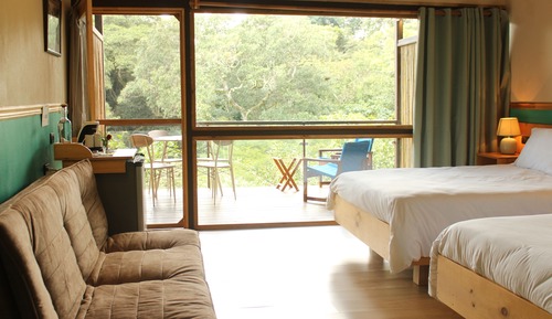 Panoramic Quadruple Room, 2 Double Beds, Mountain View