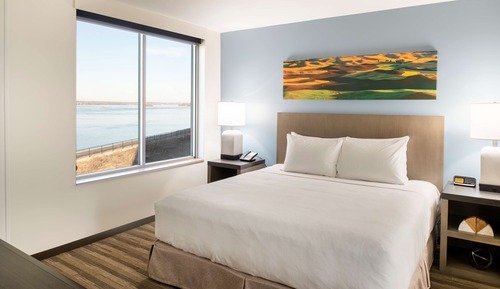 One Bedroom Kitchen Suite/Roll-In Shower Accessible King Bed (Plus Sofa Bed)