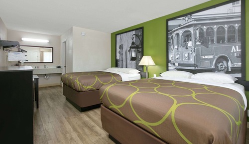 Room, 2 Queen Beds, Smoking