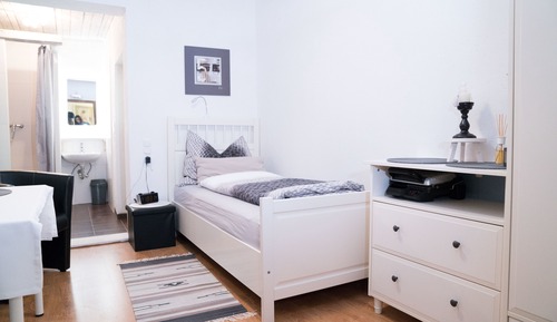 Double Room, 1 Twin Bed, Garden View (Brown / Grey Nr 3)