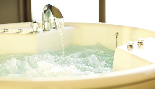 Twin Room with Open-air Bath, Non Smoking, Ocean View