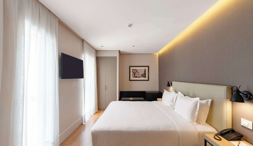Room, 1 King Bed, Accessible (Mobility & Hearing, Roll-in Shower)