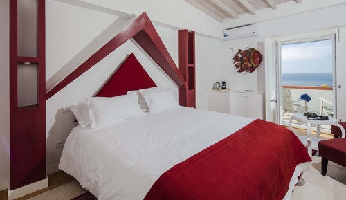 Standard Double Room, Sea View (Quarto Praia das Maçãs)