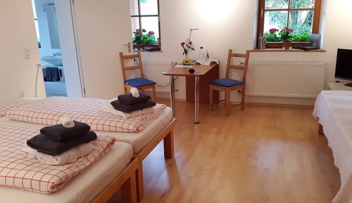 Superior Triple Room, Private Bathroom, Garden View