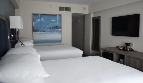 Room, 2 Double Beds, Accessible (Roll-In Shower)