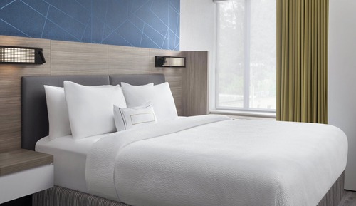 Suite, 1 King Bed with Sofa bed (Mobility/Hearing Accessible, Tub)