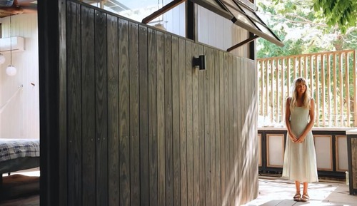 Superior Cabin, 1 King Bed, Kitchen, Garden View