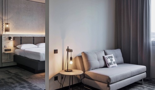 Room, 1 Queen Bed with Sofa bed
