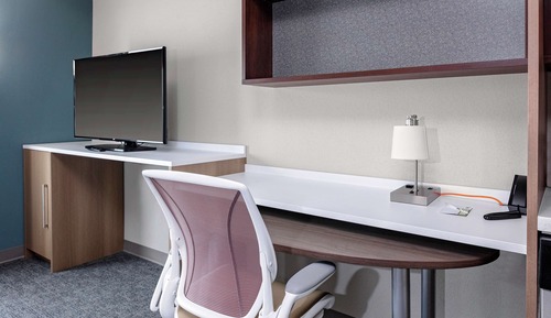 Suite, 1 King Bed, Accessible (Roll-in Shower, Mobility & Hearing)