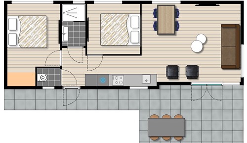 Lodge 4 personen
