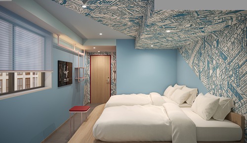 Studio, 2 Twin Beds (Side by Side)