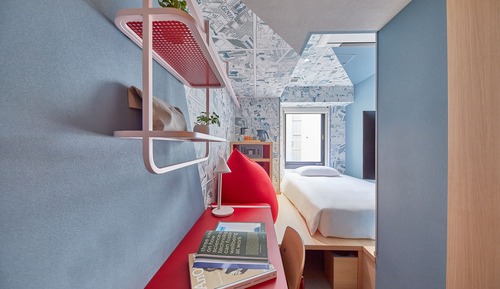 Studio, 1 Twin Bed (Good for One Plus)