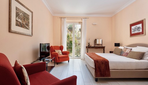 Superior Double Room, 1 Queen Bed, Balcony, City View (Porta Carini)