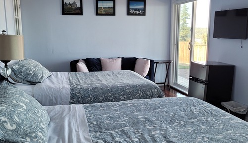 Family Double Room, 2 Double Beds, Non Smoking, Ocean View