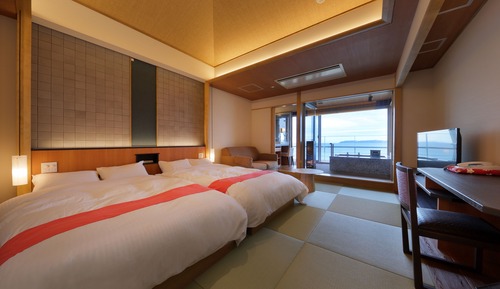 Twin Room with Open-air Bath