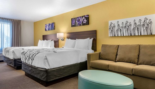 Standard Room, 2 Queen Beds, Accessible, Non Smoking (Hearing)