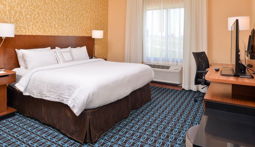 Room, 1 King Bed (Mobility/Hearing Access, Roll-In Shwr)