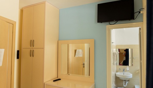 Quadruple Room, Multiple Beds, Balcony, Partial Sea View