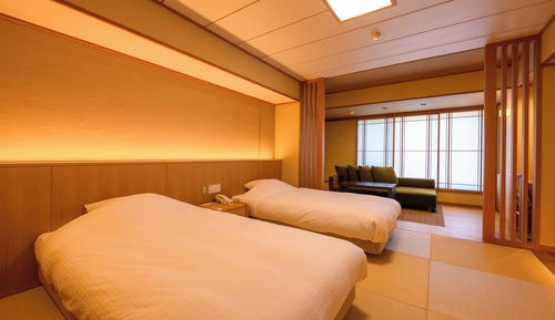 Japanese Western Style Room for 3 People
