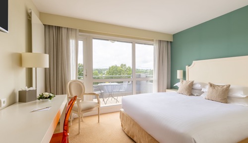 Deluxe Room, 1 Queen Bed, Terrace, Lake View