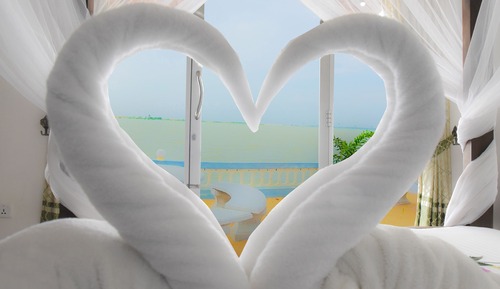 Deluxe Double Room with Lagoon View